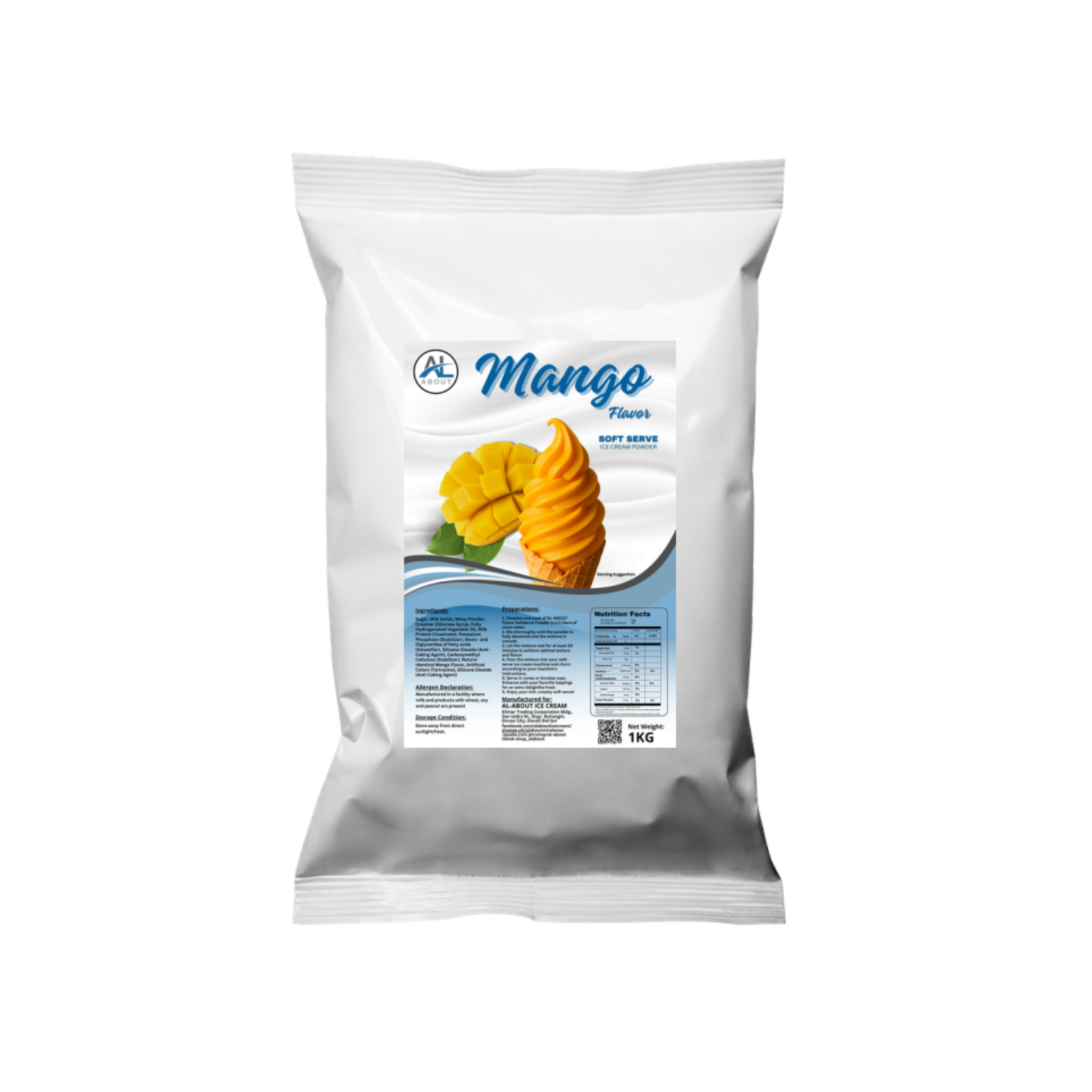 AL-About Mango Soft-Serve Ice Cream Powder