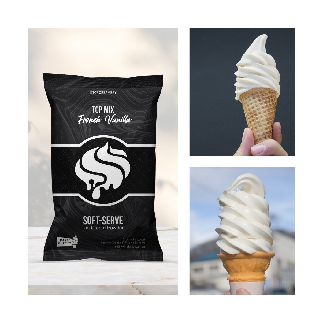 TOP Mix Soft-Serve Ice Cream French Vanilla Powder - Image 2