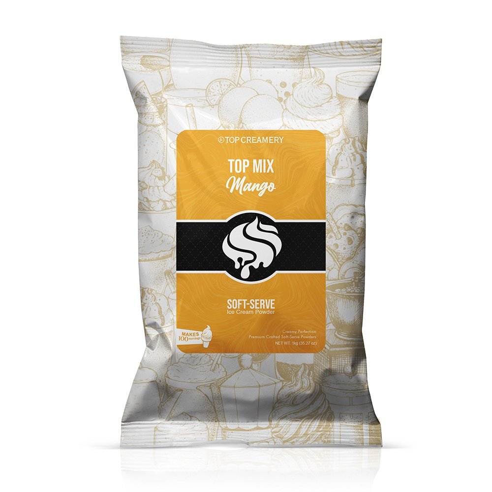 TOP Mix Soft-Serve Ice Cream Mango Powder