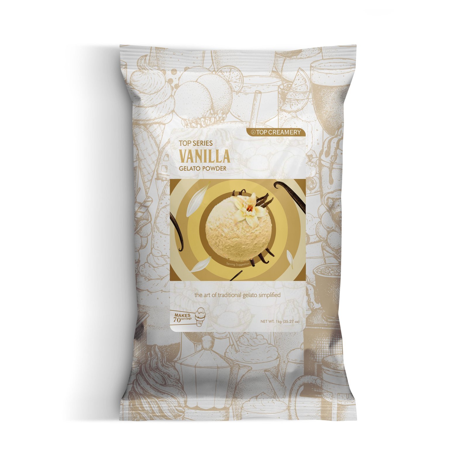 Gelato Vanilla Powder