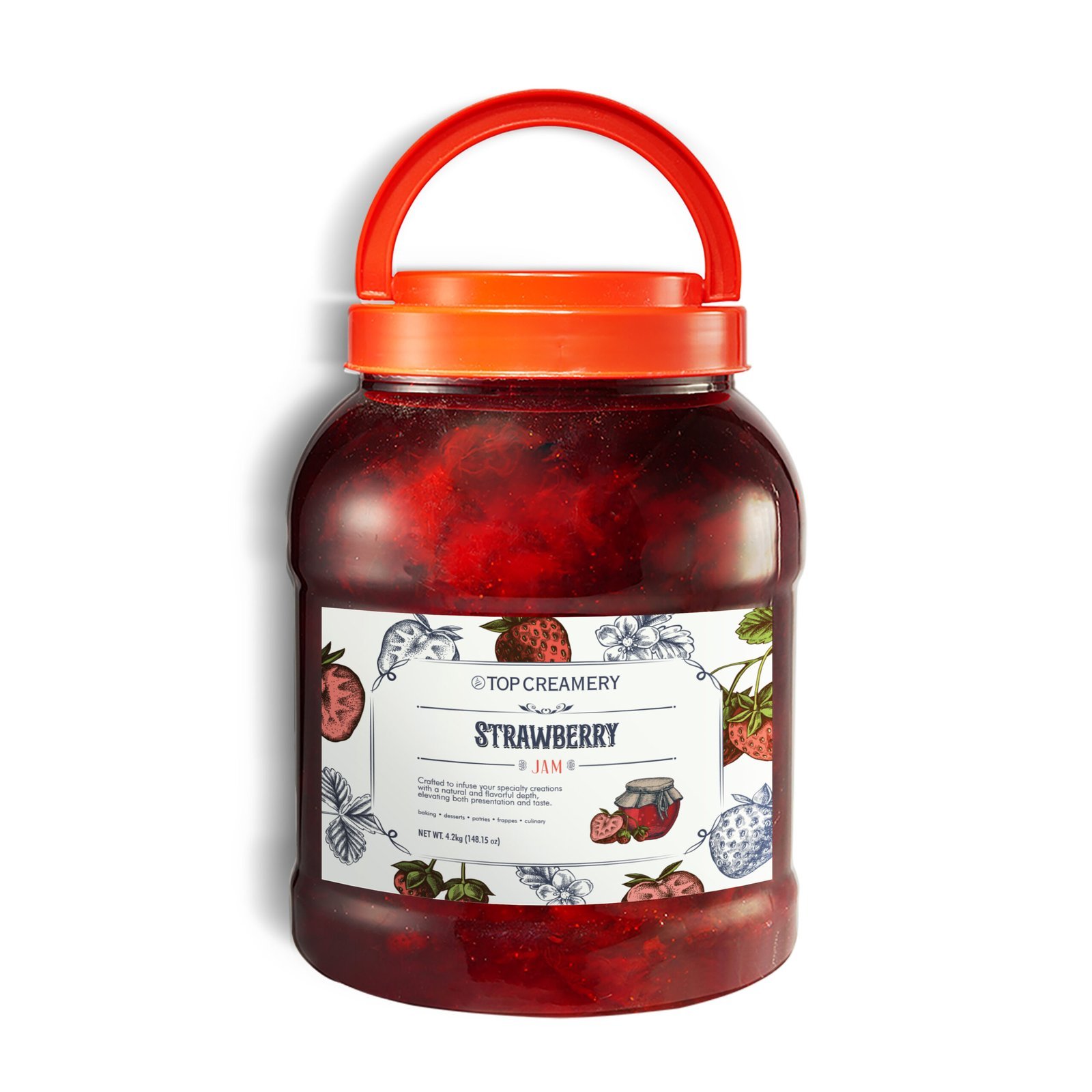 strawberry fruit jam