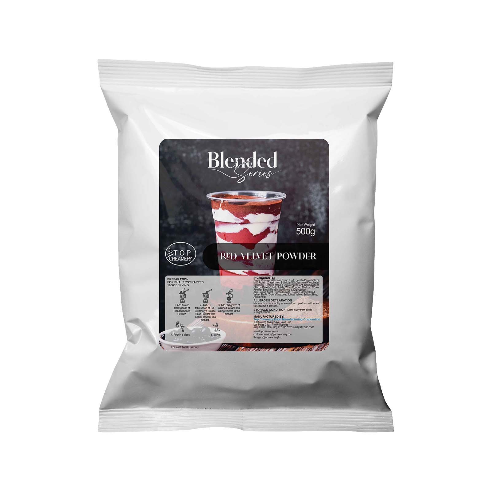 Red Velvet Blended Drink Powder - Image 2