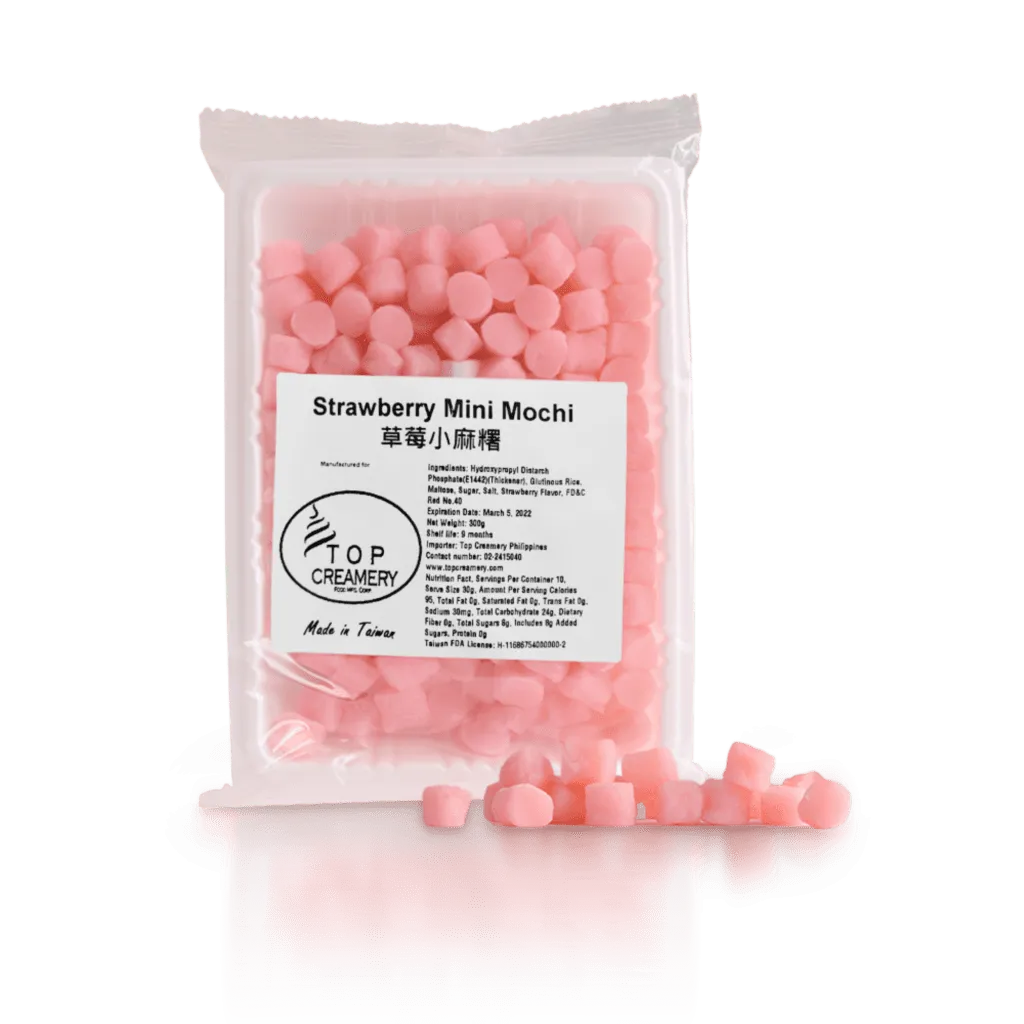 Strawberry Mini Mochi