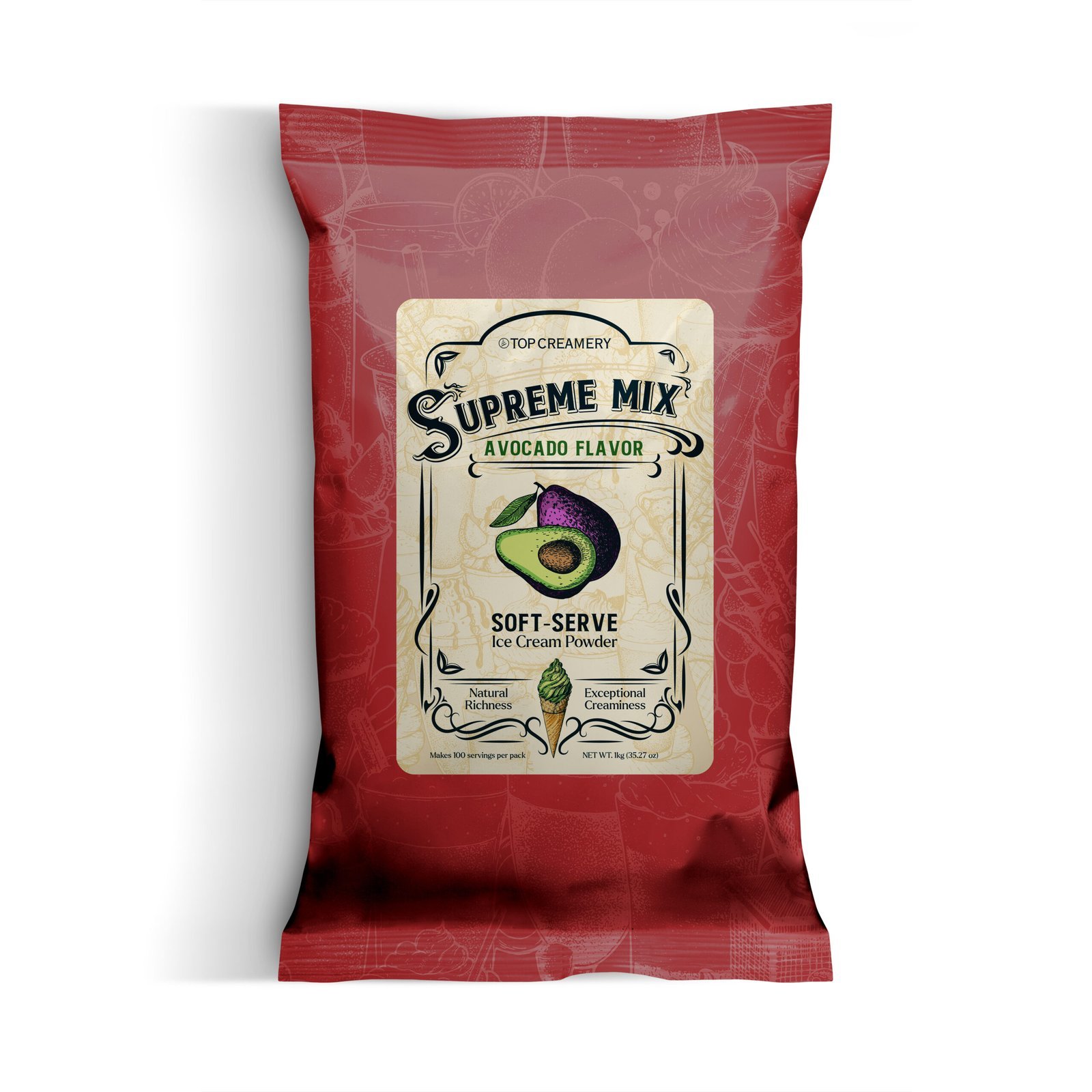 Avocado Soft Serve Powder