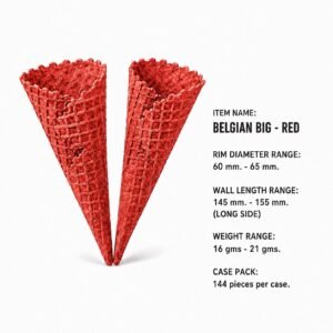 AL-About Red Belgian 144PCS