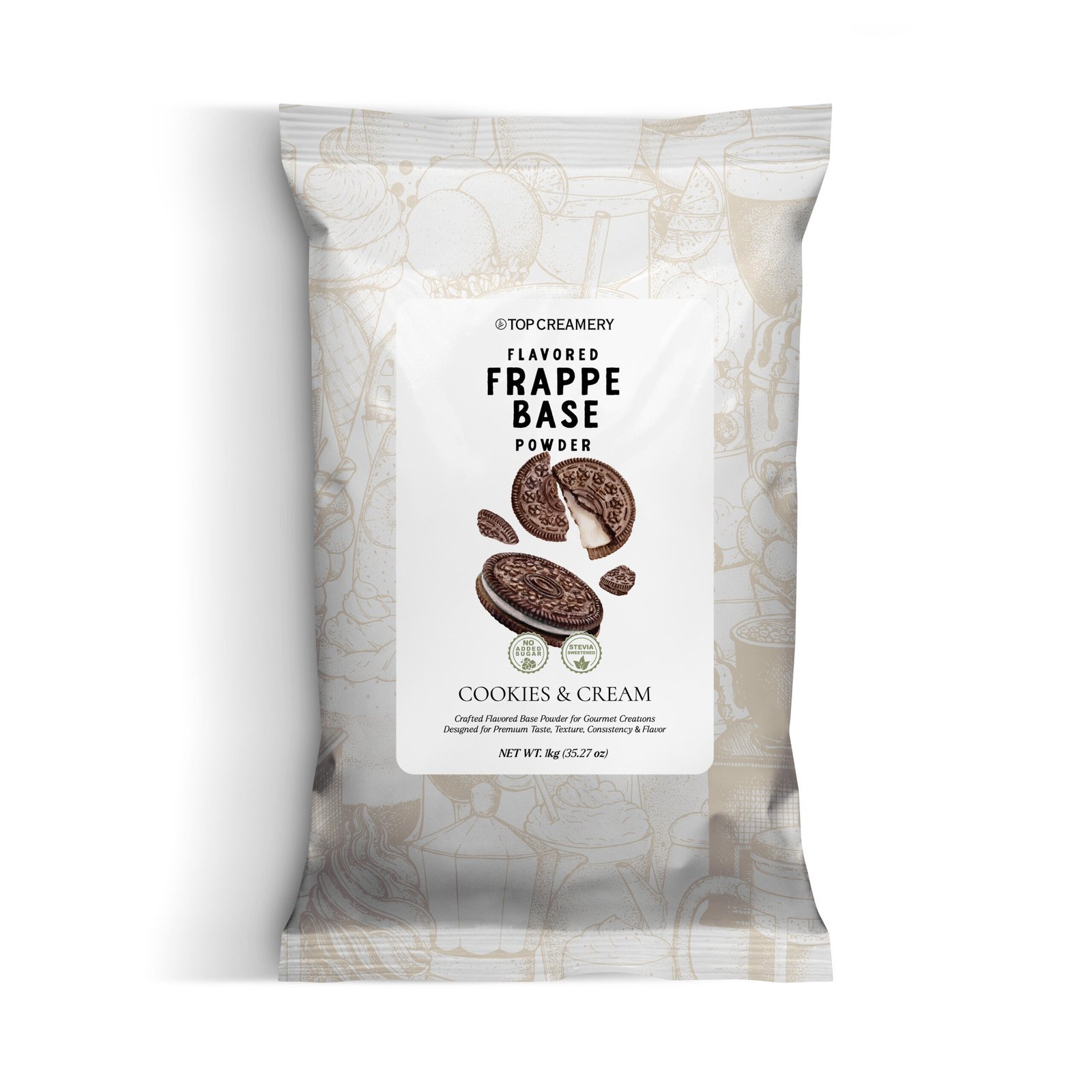 Cookies & Cream Frappe Base Powder