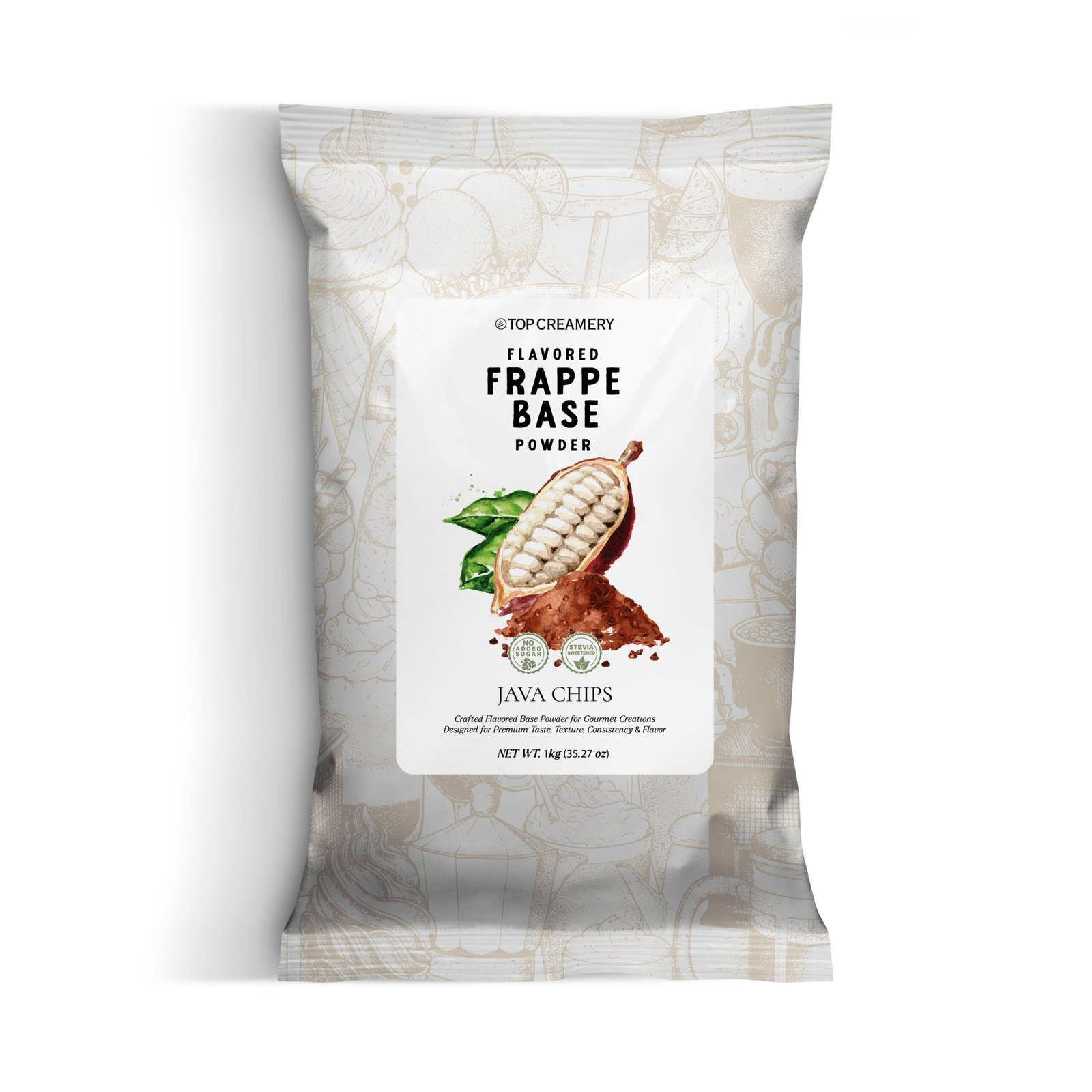 java chips frappe base powder