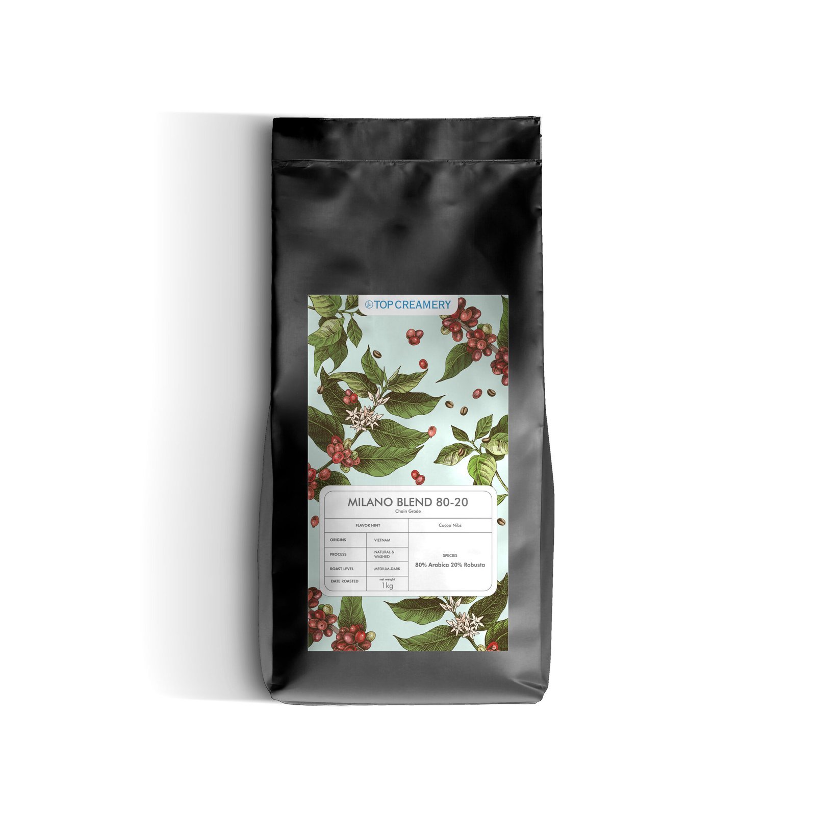 Milano Blend 80-20 Coffee Beans – Chain Grade 1kg