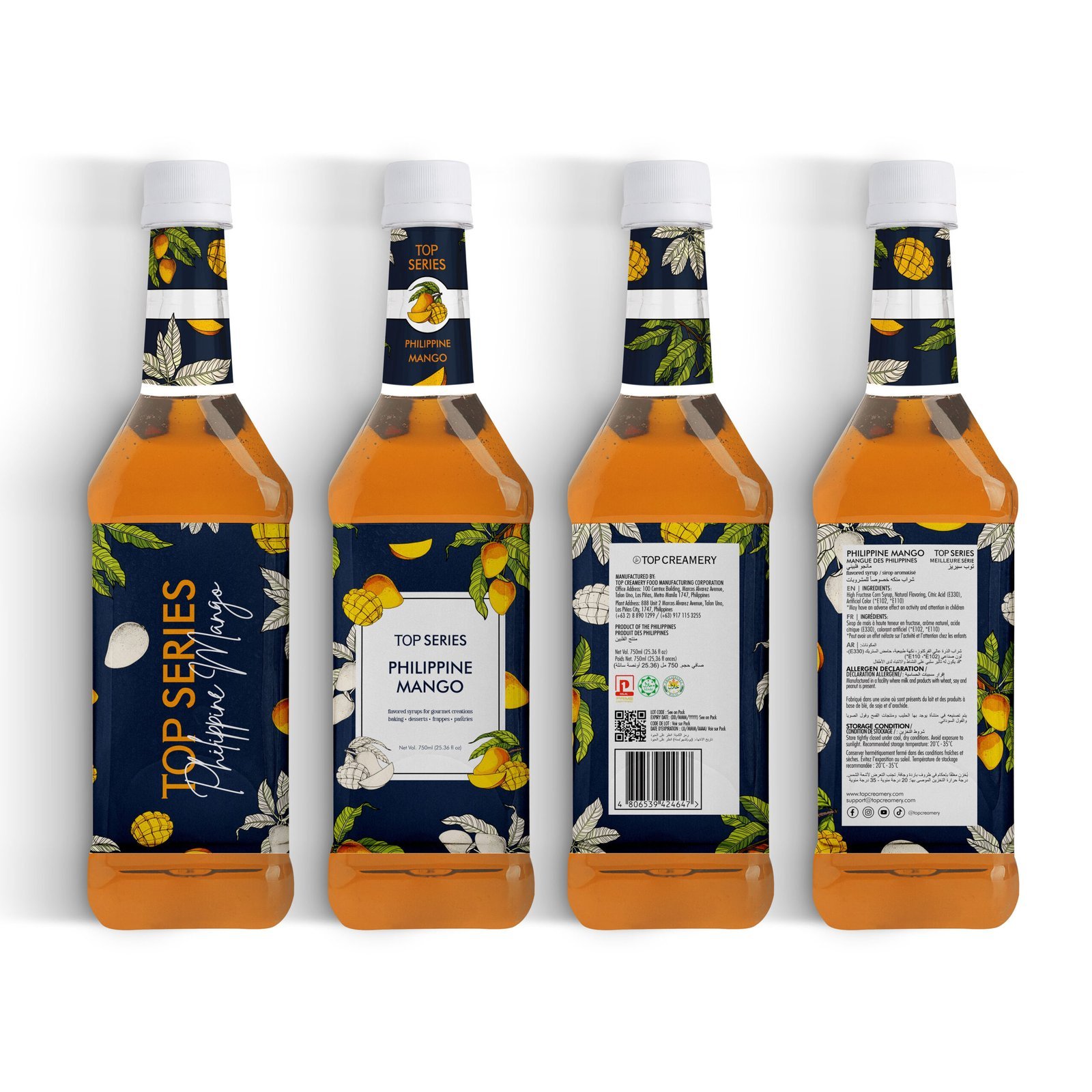 TOP Series Classique Mango Syrup 750ml - Image 5